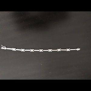 Lia Sophia cz silver bracelet